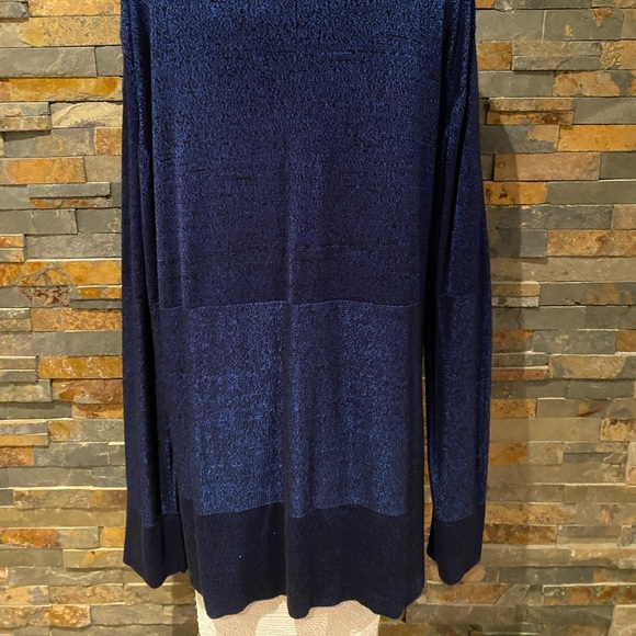 T by Alexander Wang blue/black Cardigan (2 sizes) NWT - Picture 3 of 6